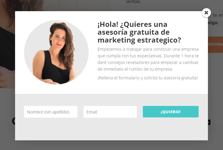 Lead magnet - Hora de asesoría online gratuita